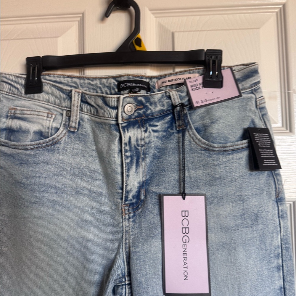 BCBGeneration Light Wash Blue High-Rise Jeans